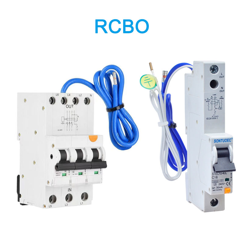6Ka 3K + n Ағып кету сөндіргіш A (AC) RCBO Cable бар RCBO