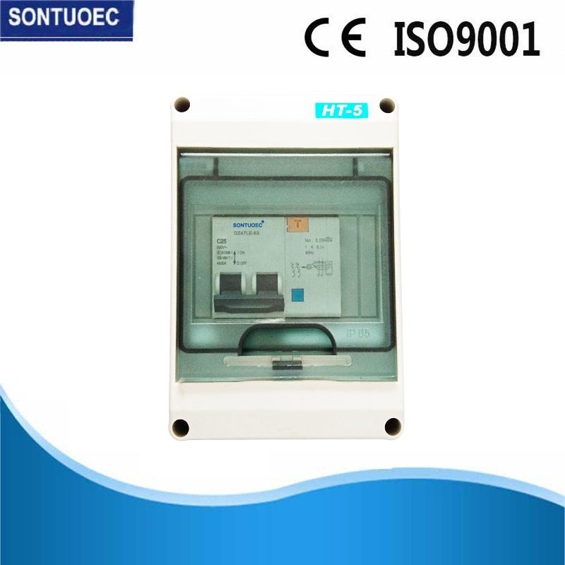 Dz47le-63 сериясы Бірыңғай көрініс өлшемі RCBO ажыратқышы