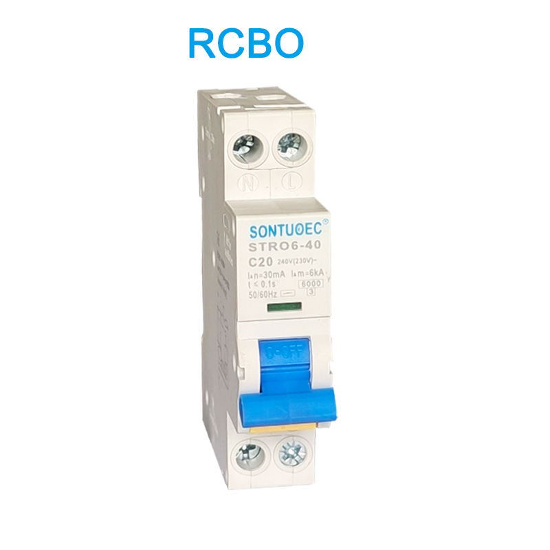 Stro6-40 ажыратқышы DIN RAIL типі RCBO